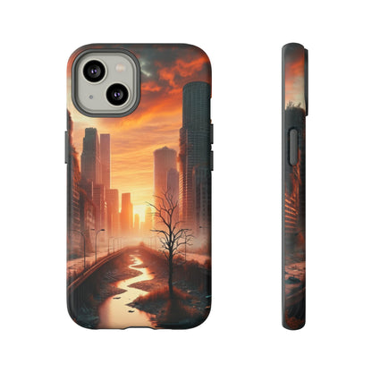 Dawn of the Urban Oasis - Cell Phone Case