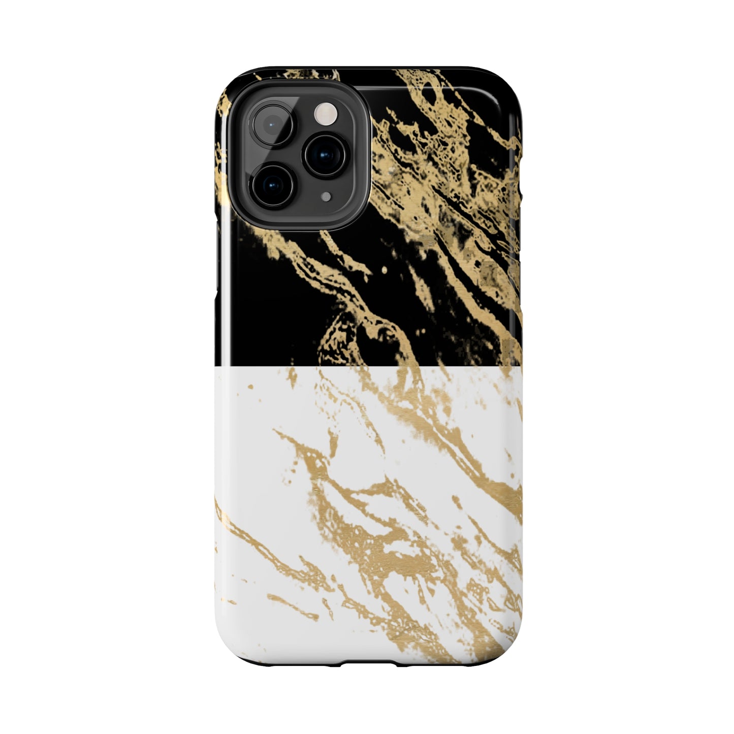 Day Meets Night Gold Rush - iPhone Case