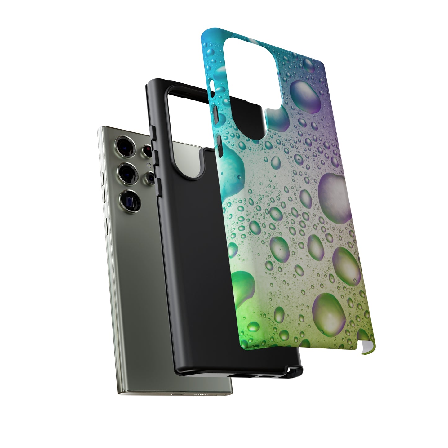 Aqua Bubbles - Cell Phone Case