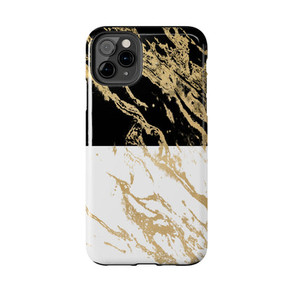 Day Meets Night Gold Rush - iPhone Case