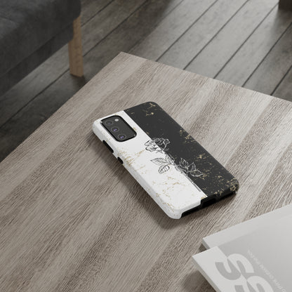 Elegant Contrast - Cell Phone Case