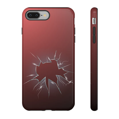 Cracked Illusion Phone Case - Cell Phone Case