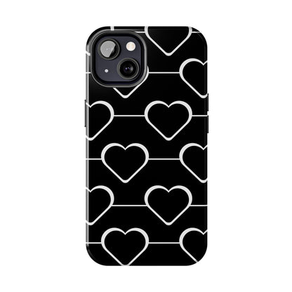 Hearts Connect - iPhone Case