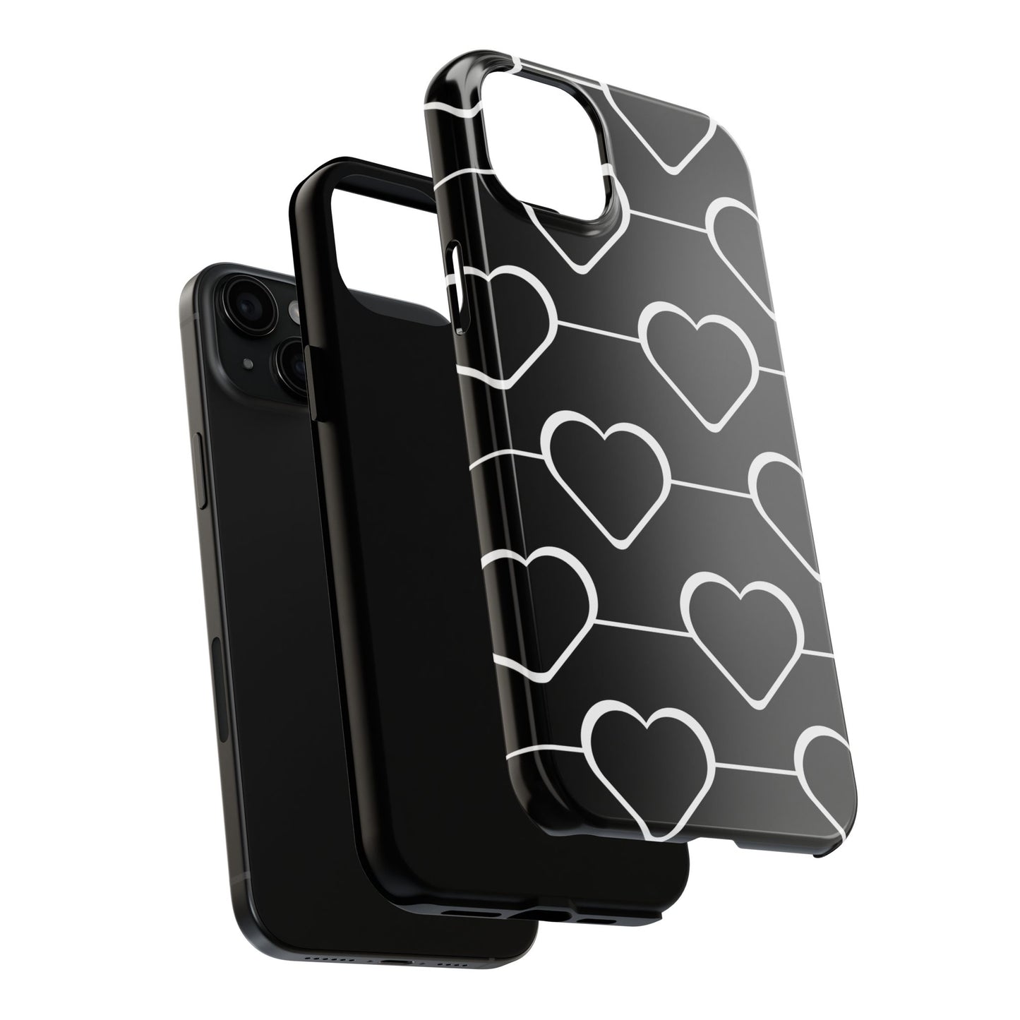 Hearts Connect - iPhone Case