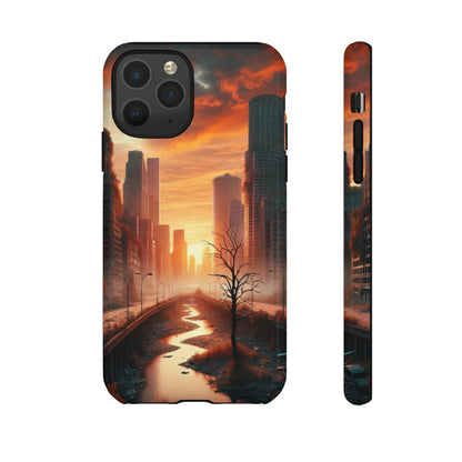 Dawn of the Urban Oasis - Cell Phone Case