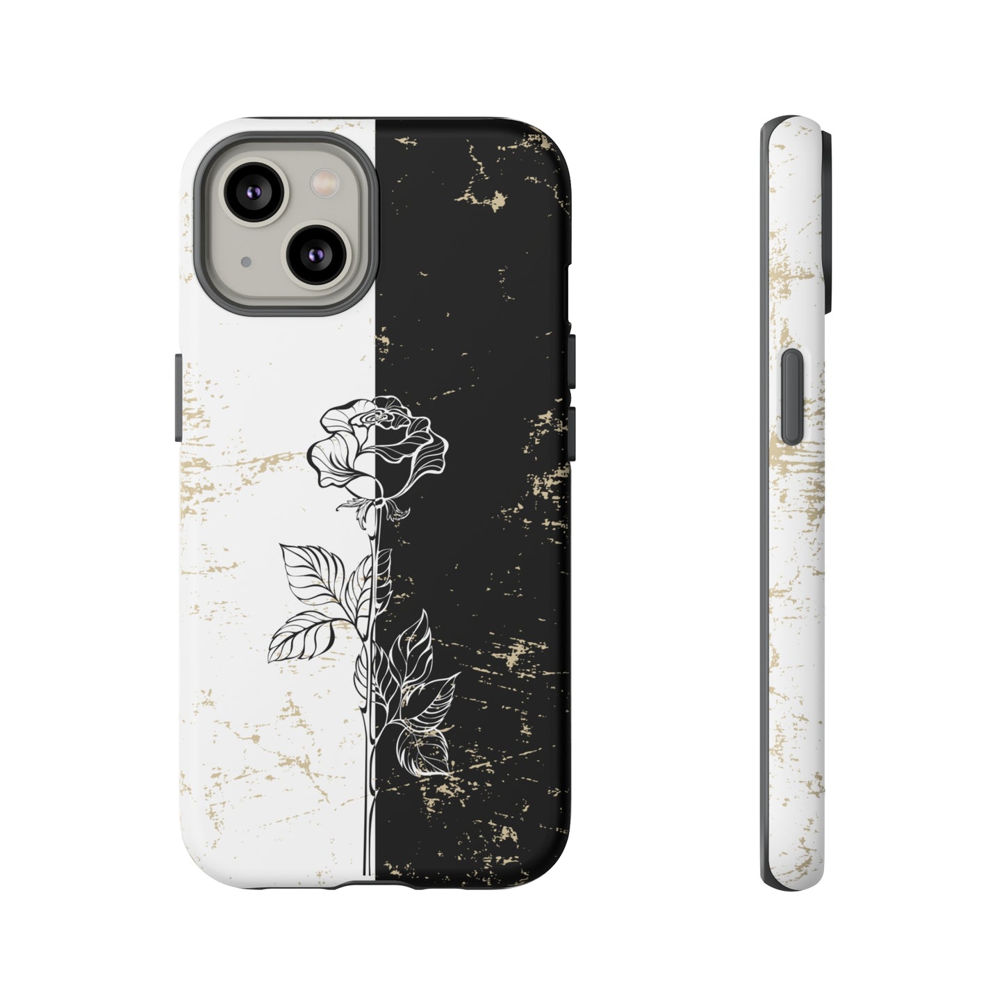 Elegant Contrast - Cell Phone Case