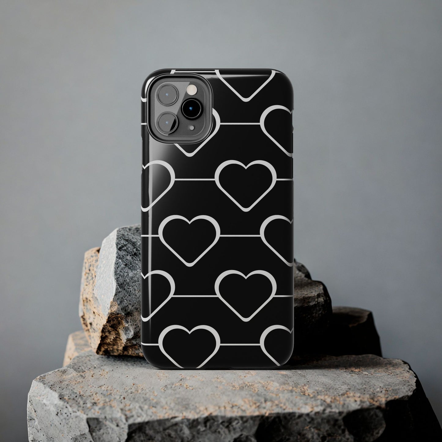 Hearts Connect - iPhone Case