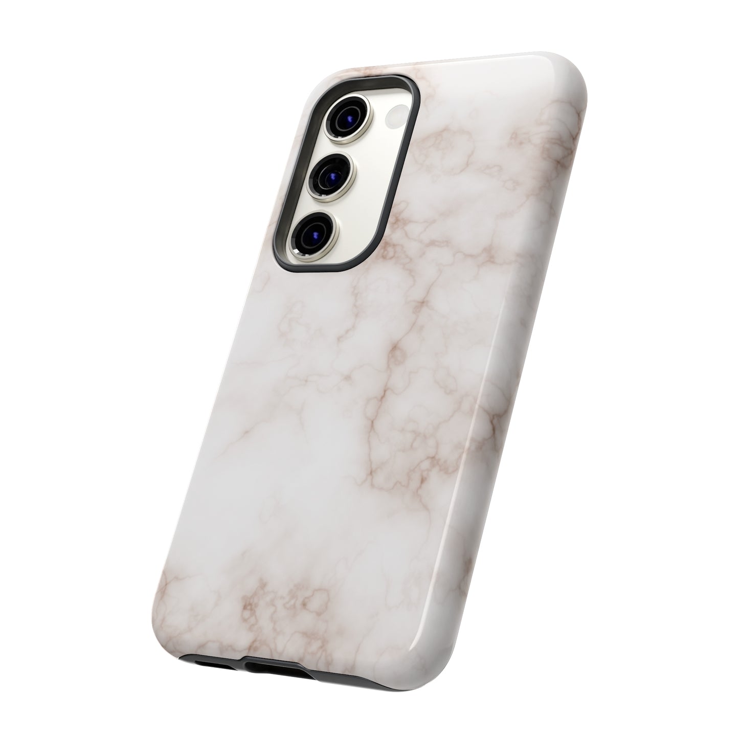 Elegant Alabaster Swirl - Cell Phone Case