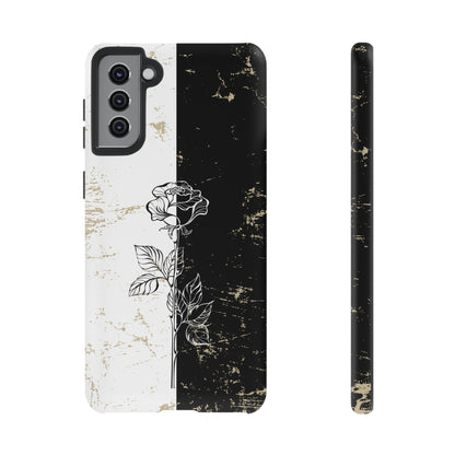 Elegant Contrast - Cell Phone Case