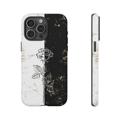 Elegant Contrast - Cell Phone Case