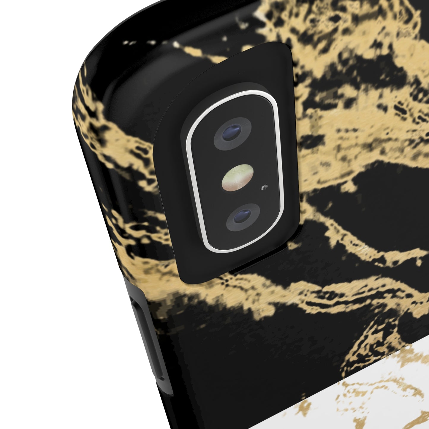 Day Meets Night Gold Rush - iPhone Case