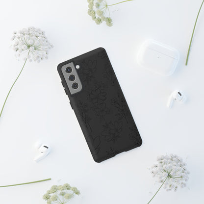 Midnight Florals - Cell Phone Case