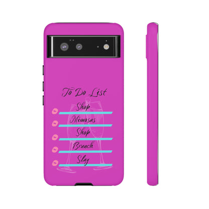 Chic Checklist - Cell Phone Case