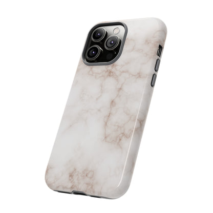 Elegant Alabaster Swirl - Cell Phone Case