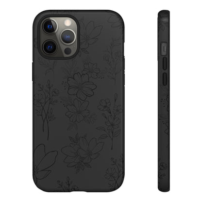 Midnight Florals - Cell Phone Case