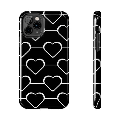 Hearts Connect - iPhone Case