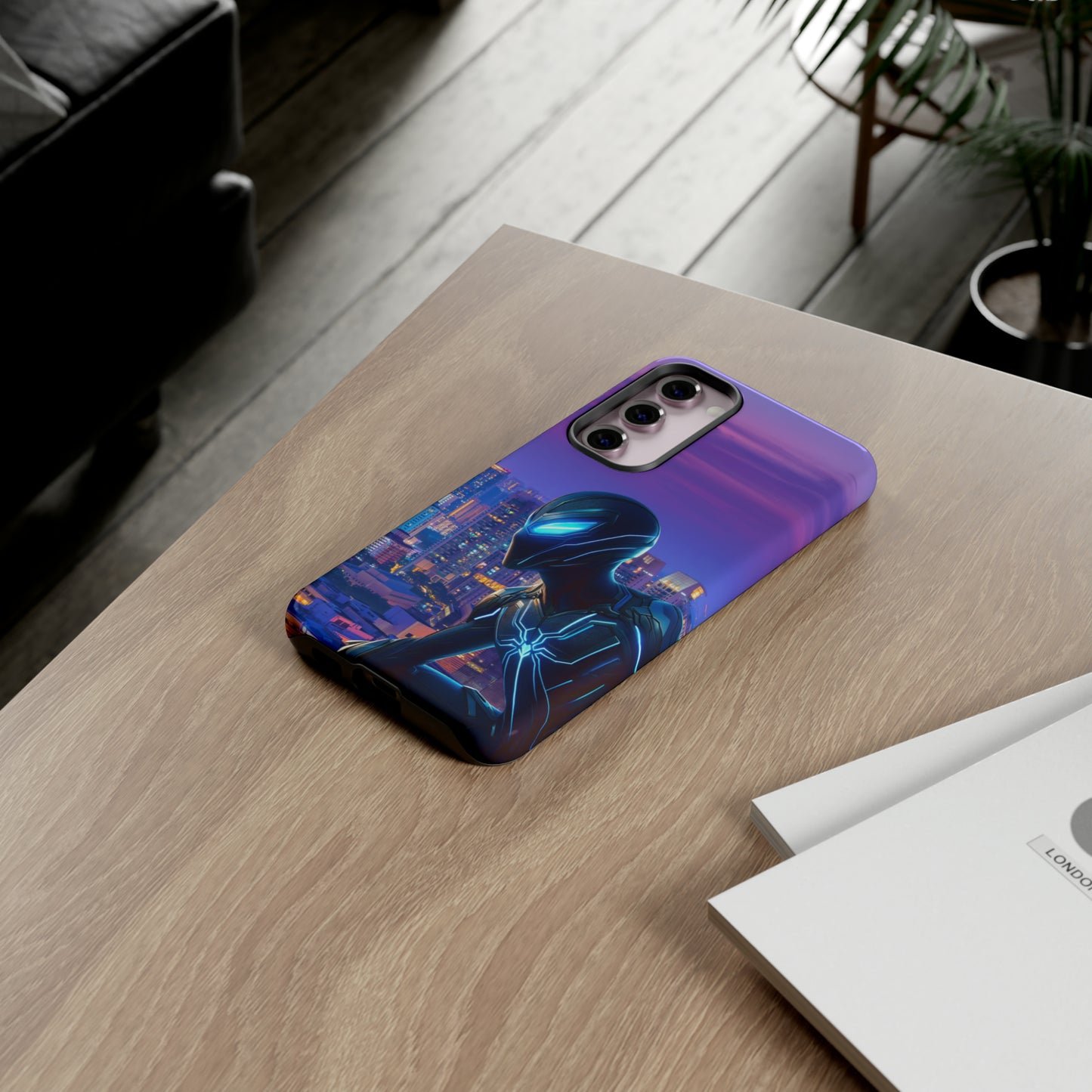 Neon Guardian - Cell Phone Case