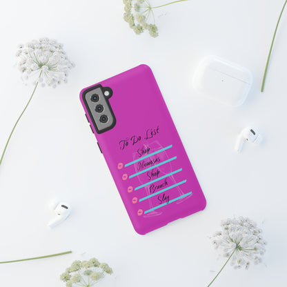 Chic Checklist - Cell Phone Case