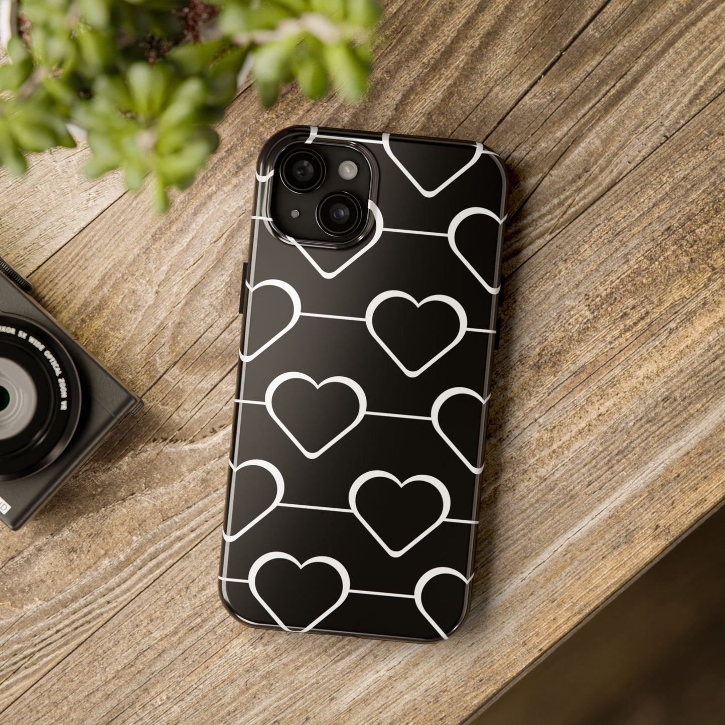 Hearts Connect - iPhone Case