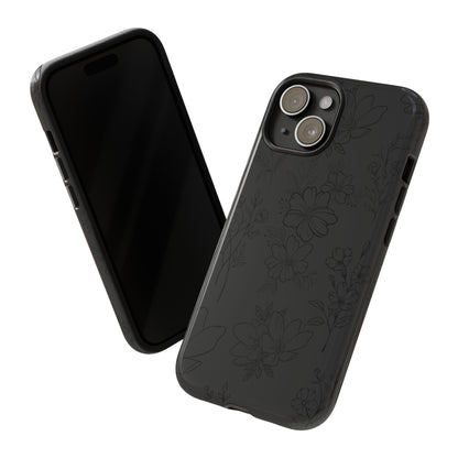 Midnight Florals - Cell Phone Case