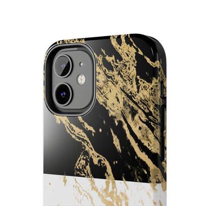 Day Meets Night Gold Rush - iPhone Case