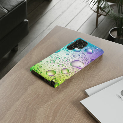 Aqua Bubbles - Cell Phone Case