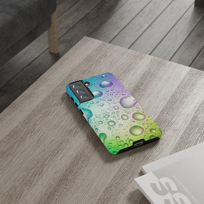 Aqua Bubbles - Cell Phone Case