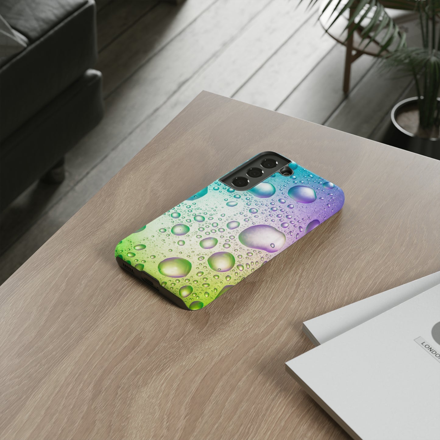 Aqua Bubbles - Cell Phone Case