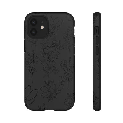 Midnight Florals - Cell Phone Case