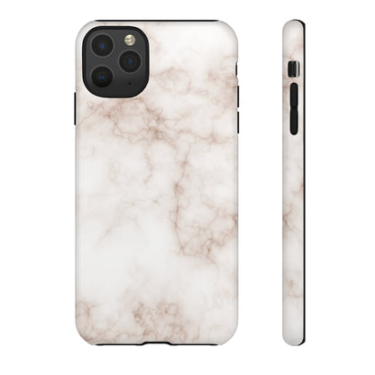 Elegant Alabaster Swirl - Cell Phone Case