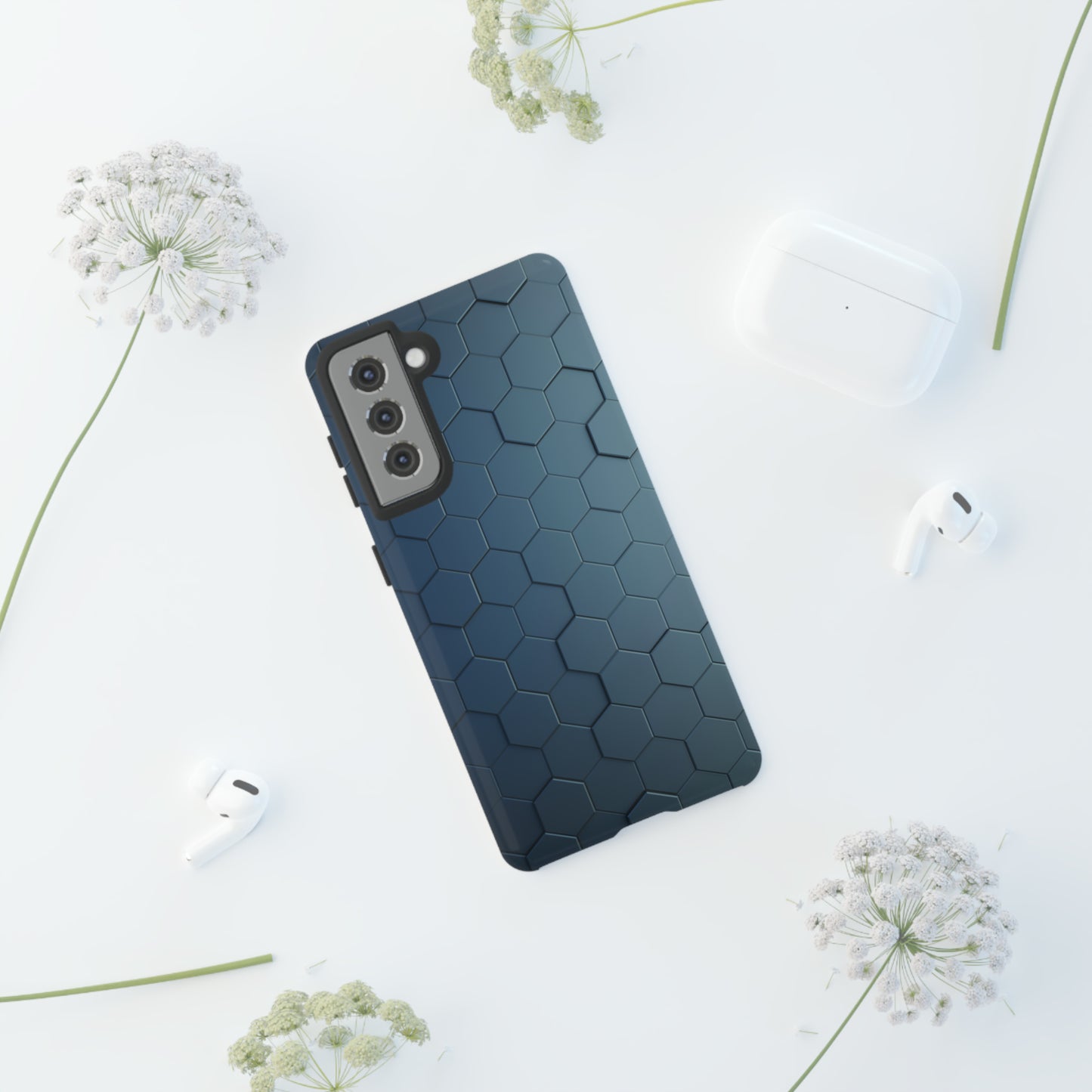 Geometric Hex Pattern - Cell Phone Case