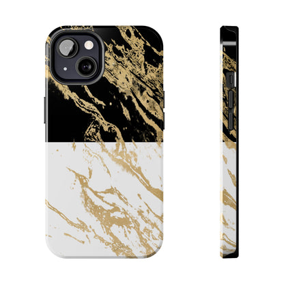 Day Meets Night Gold Rush - iPhone Case