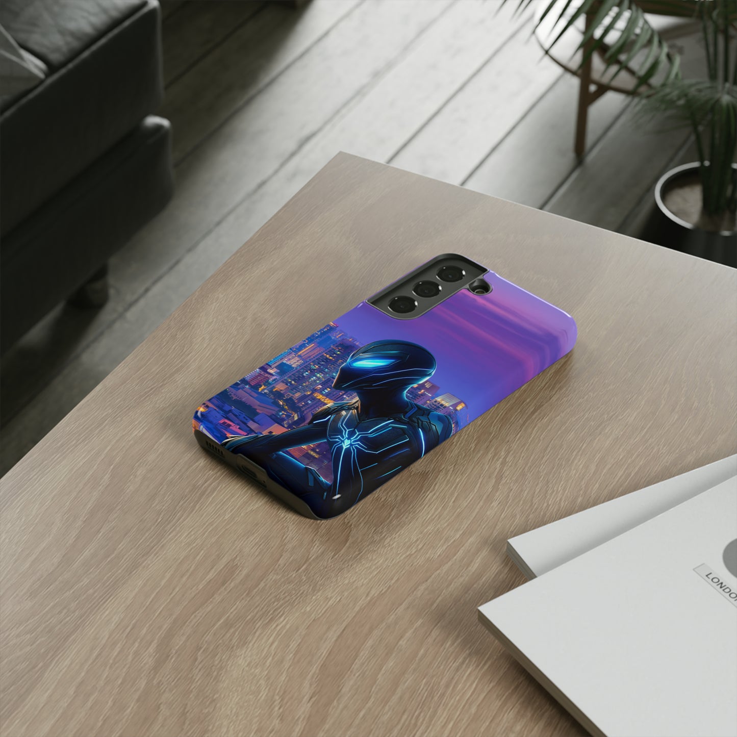 Neon Guardian - Cell Phone Case