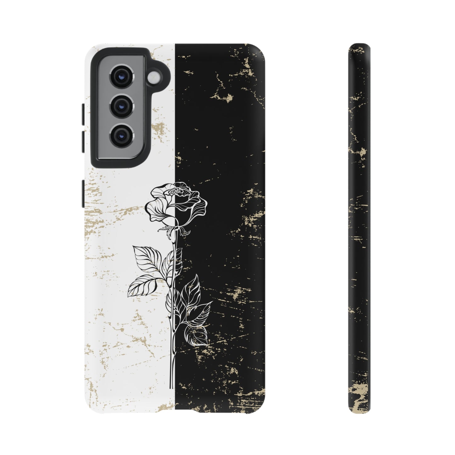 Elegant Contrast - Cell Phone Case