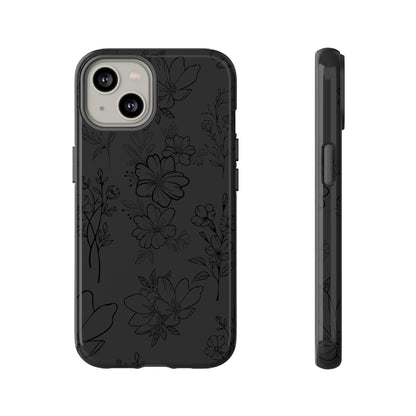 Midnight Florals - Cell Phone Case