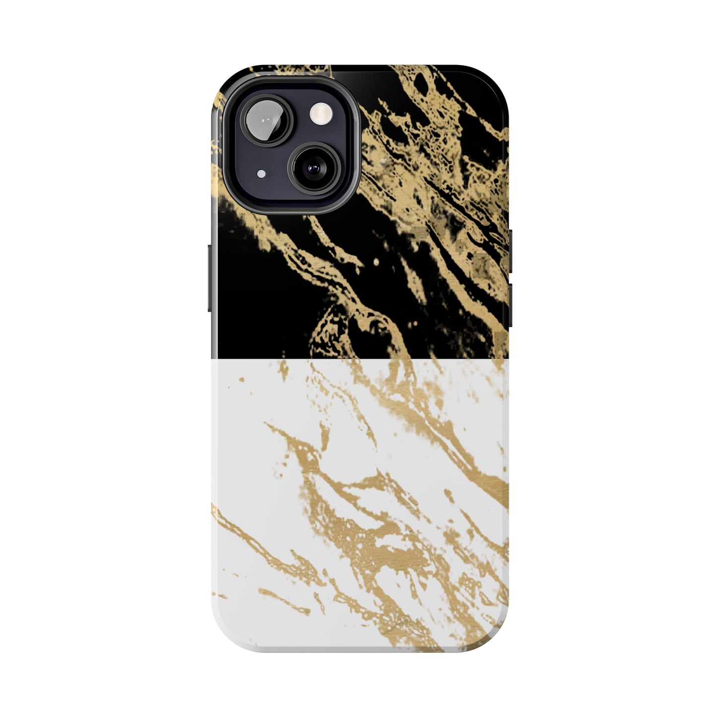 Day Meets Night Gold Rush - iPhone Case