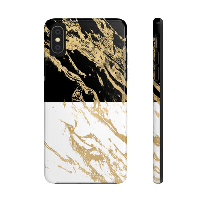 Day Meets Night Gold Rush - iPhone Case