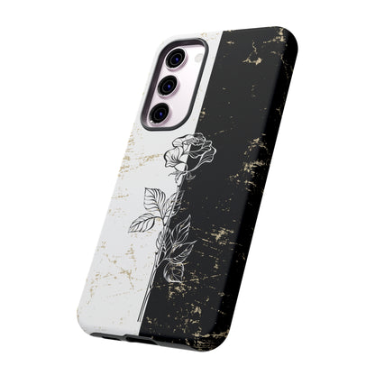 Elegant Contrast - Cell Phone Case