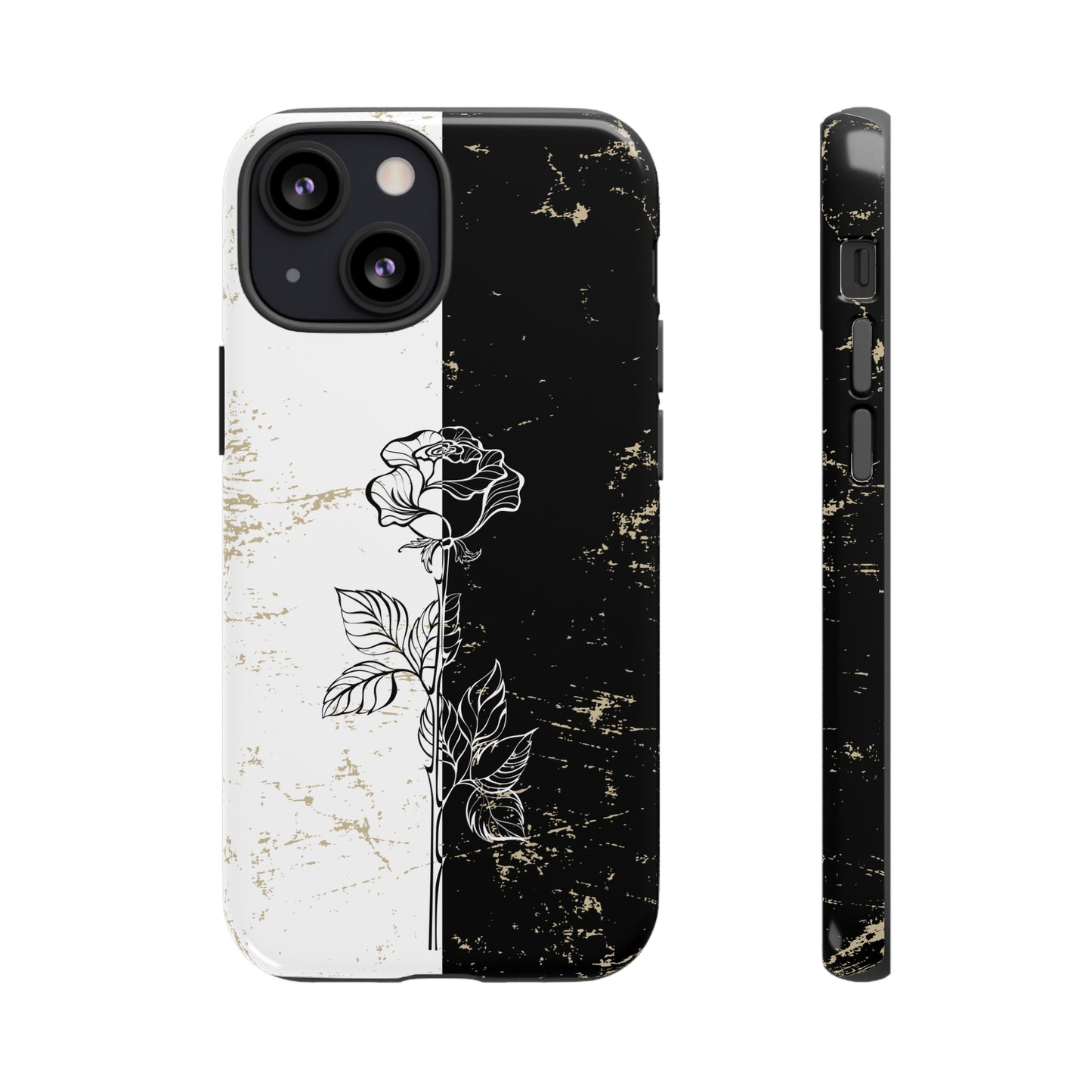 Elegant Contrast - Cell Phone Case