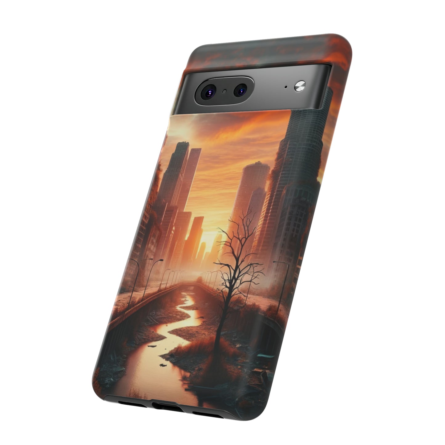 Dawn of the Urban Oasis - Cell Phone Case