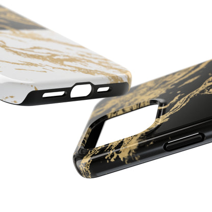 Day Meets Night Gold Rush - iPhone Case