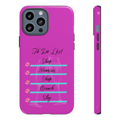 Chic Checklist - Cell Phone Case