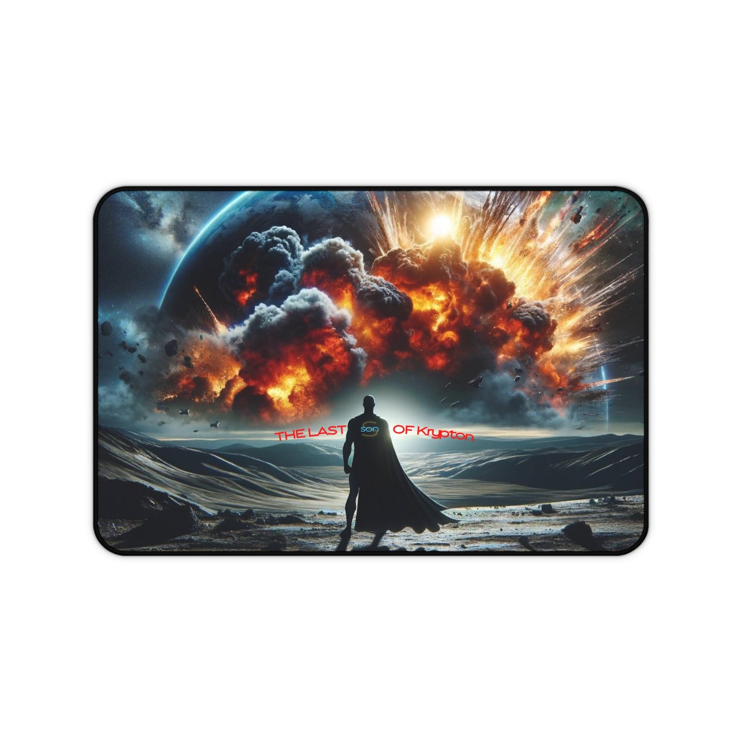 The Last Son of Krypton - Desk Mat