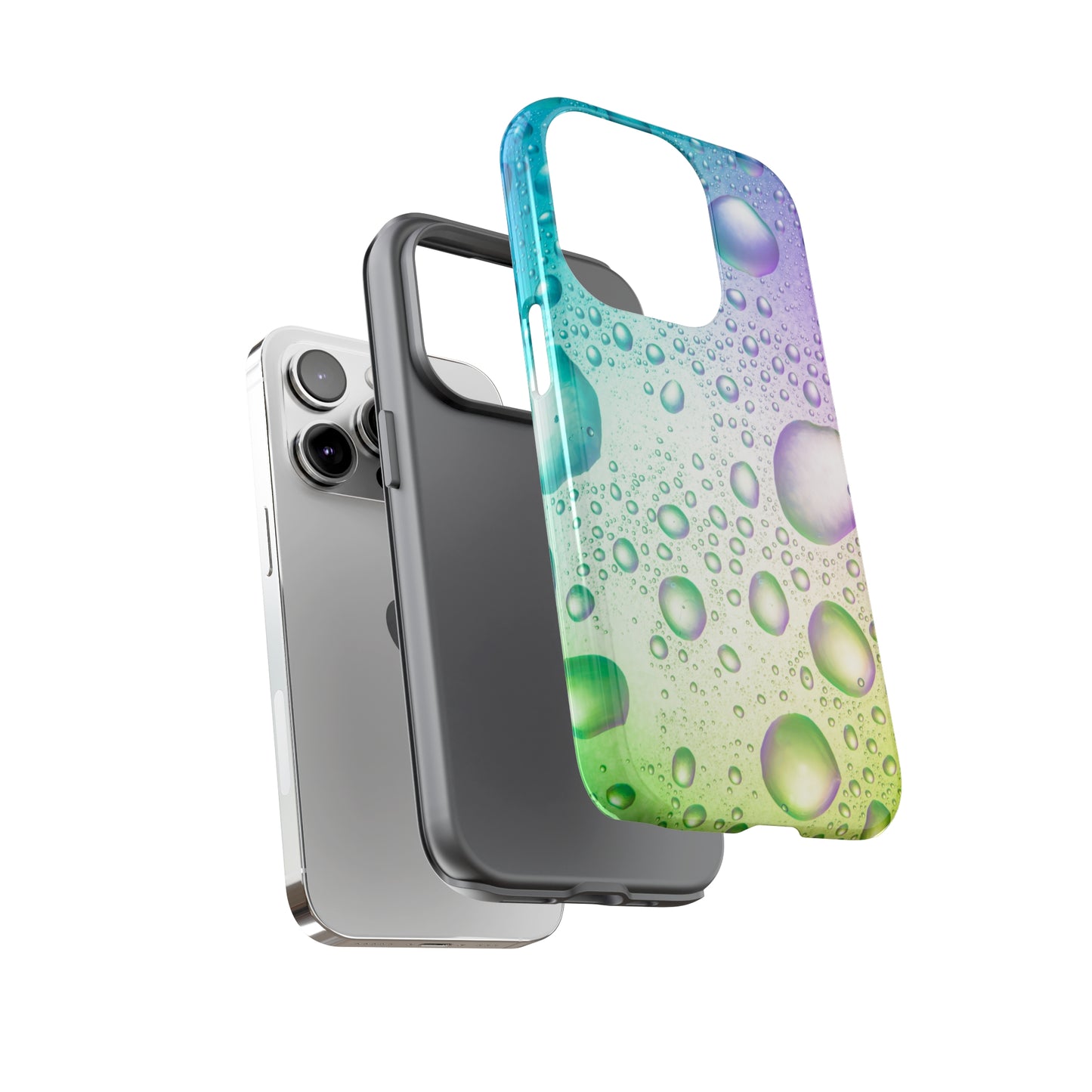 Aqua Bubbles - Cell Phone Case