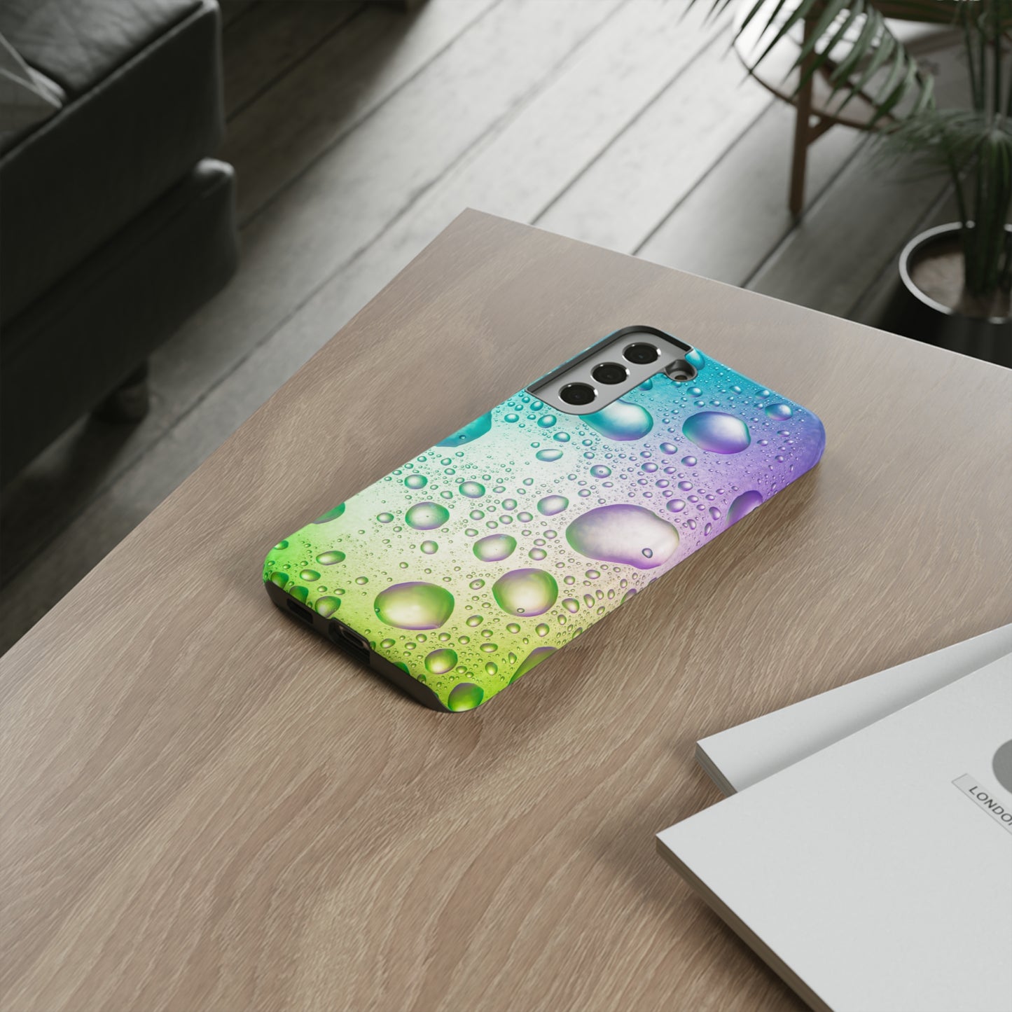 Aqua Bubbles - Cell Phone Case