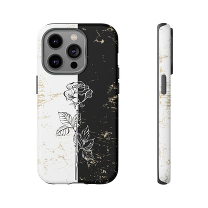 Elegant Contrast - Cell Phone Case