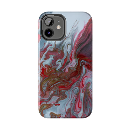 Crimson Flow - iPhone Case