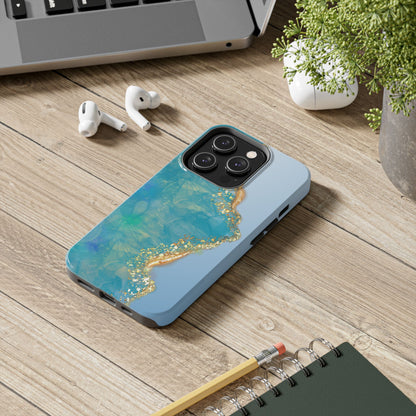 Azure Waves - iPhone Case