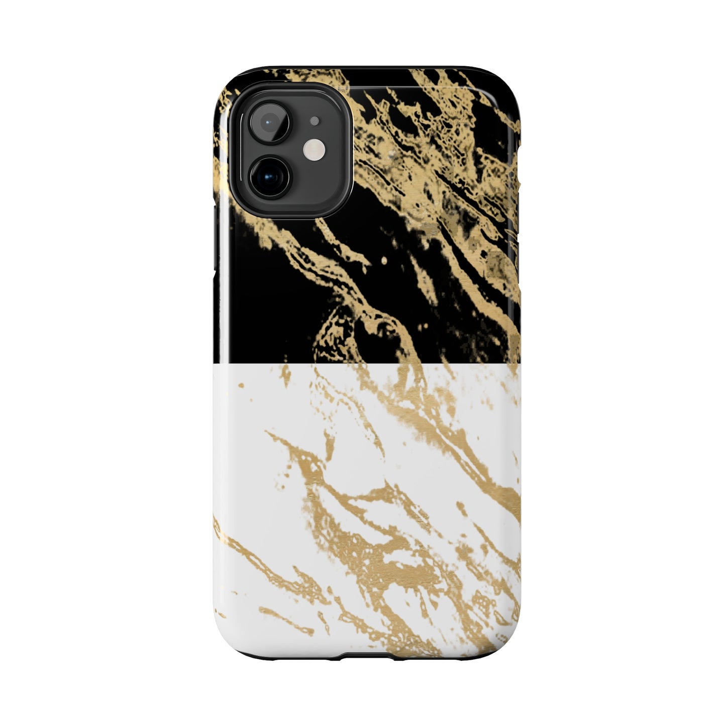 Day Meets Night Gold Rush - iPhone Case