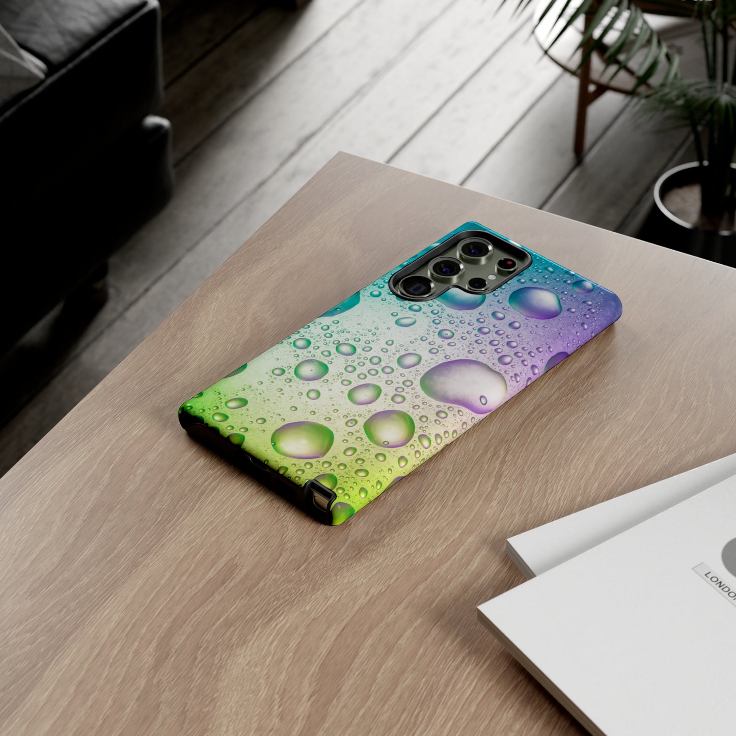 Aqua Bubbles - Cell Phone Case